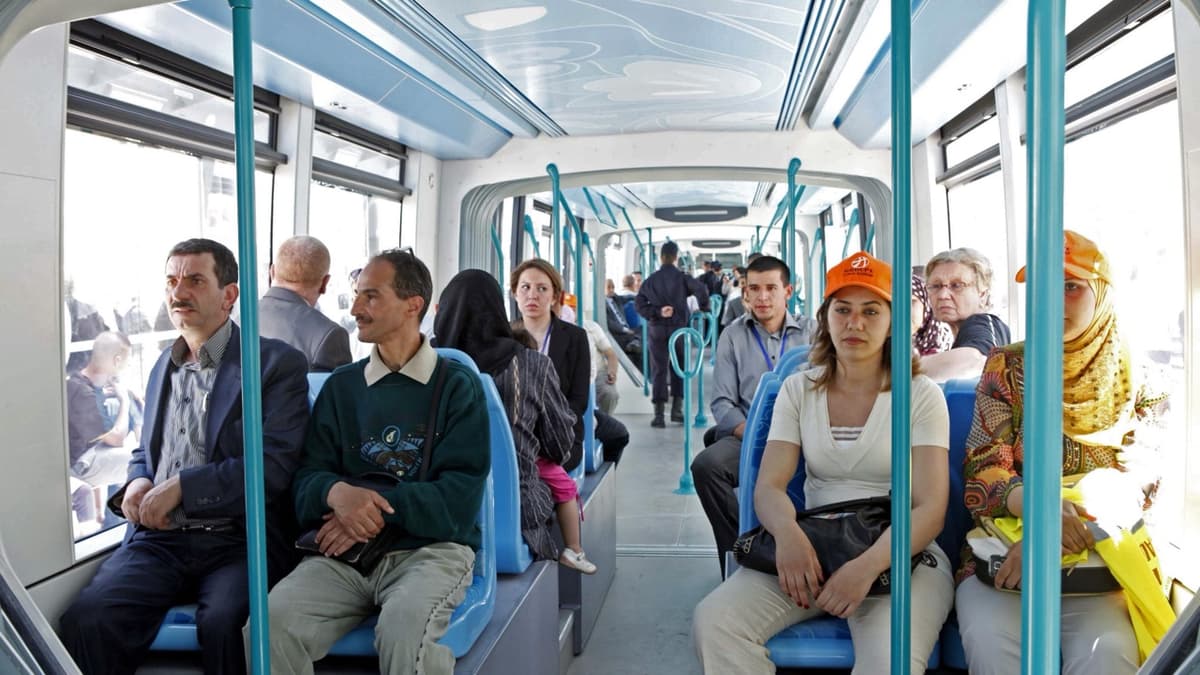 The New Tram in Algiers