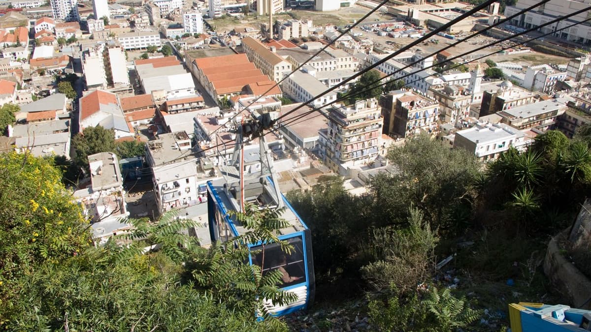 The New Cable Car in Algiers