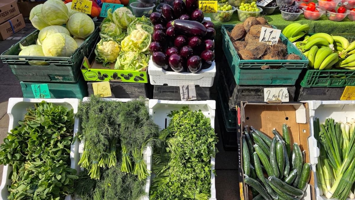 Saturday Morning at the Farmers Market