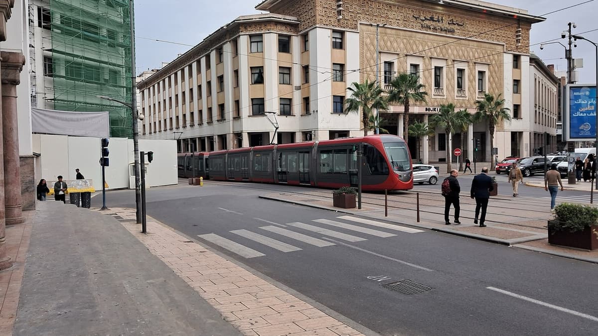 Two New Trams in Casablanca