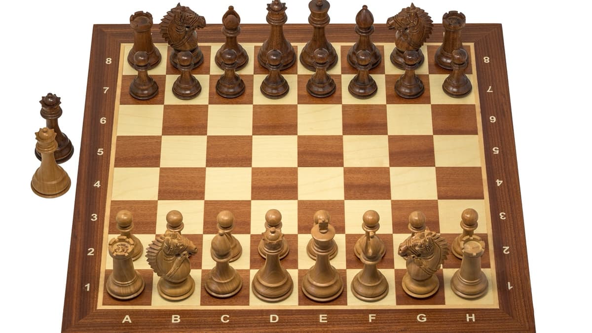 Friends Play Chess in Dubai