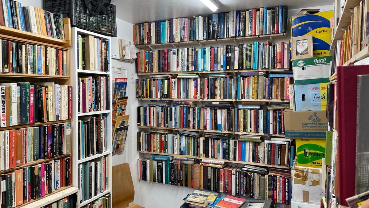 Old Books in Salah’s Bookshop