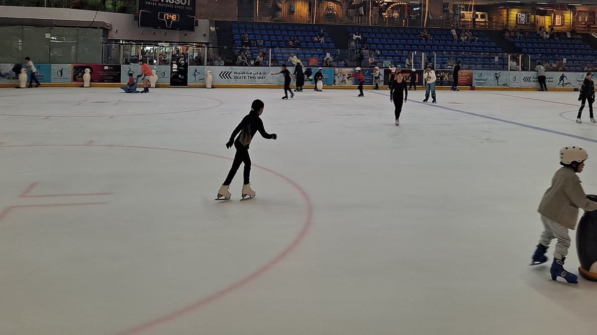Learning to Skate on Ice