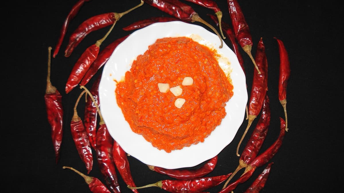 Red Peppers in Nabeul