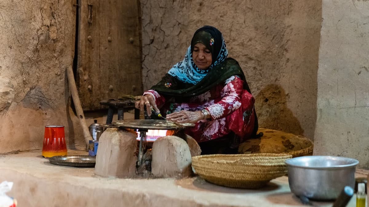Qalib Bread in Salalah