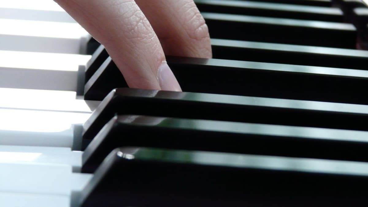 Two Students at One Piano